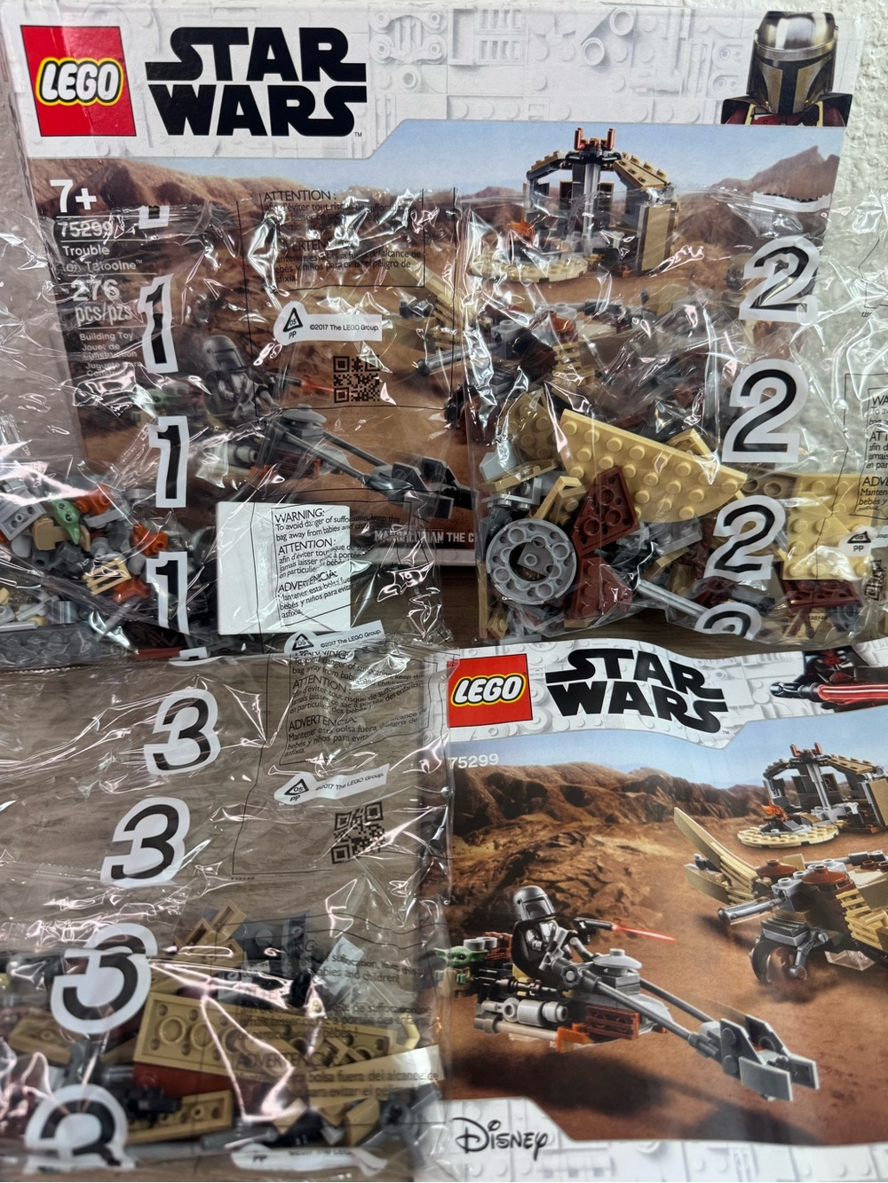 Lego Star Wars Set #75299 ~ The Mandalorian ~ Trouble on Tatooine ~ 276 pcs - Picture 6 of 6